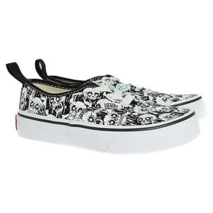 VANS AUTHENTIC ELASTIC GLOW SKULLS LITTLE KIDS
